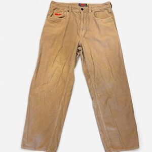 Empyre Relax tan corduroy Y2K Style Men's pants Size 32"#corduroy #y2k